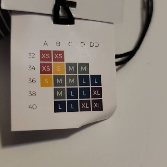 Shade & Shade Striped Bralette Bikini Top Large 12-14 - Picture 5 of 5